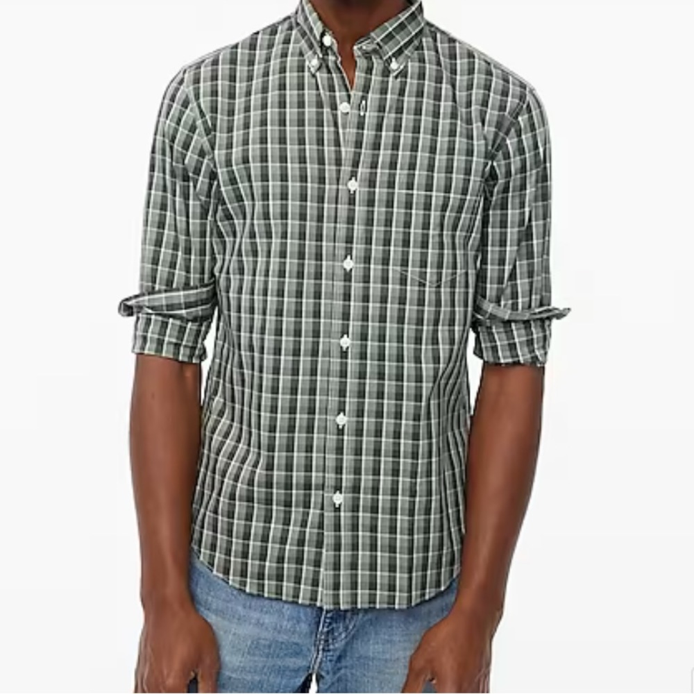 J Crew Flex Washed Button Down